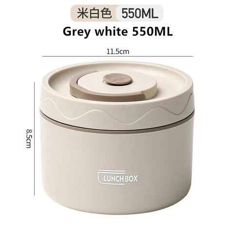 Stainless Steel Thermal Lunch Box Set with Soup Cup & Bag